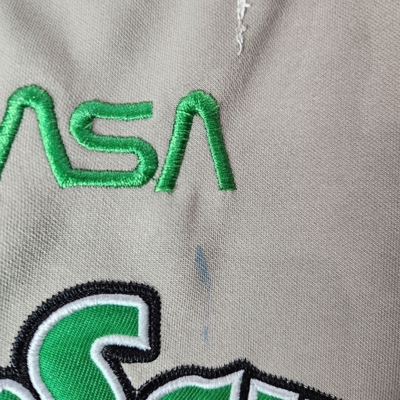 TUNESQUAD Space Jam Movie Authentic Basketball Jersey Headgear Classics NASA - Picture 6 of 7